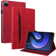 Etui do Xiaomi Pad 6, Classic, z miejscem na rysik, czerwone