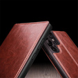 Etui QIALINO Leather Wallet z klapką do Samsung Galaxy S24 Ultra