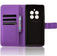 Etui z klapką do Realme 12 Pro 5G / 12 Pro+ 5G, Wallet Smart Magnet, fioletowe