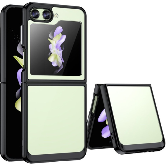 Etui do Samsung Galaxy Z Flip 5 5G, Fusion Hybrid, przezroczyste / czarne