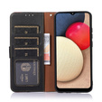 Etui Wallet do Samsung Galaxy S21 FE, KHAZNEH, Dual Color, Black