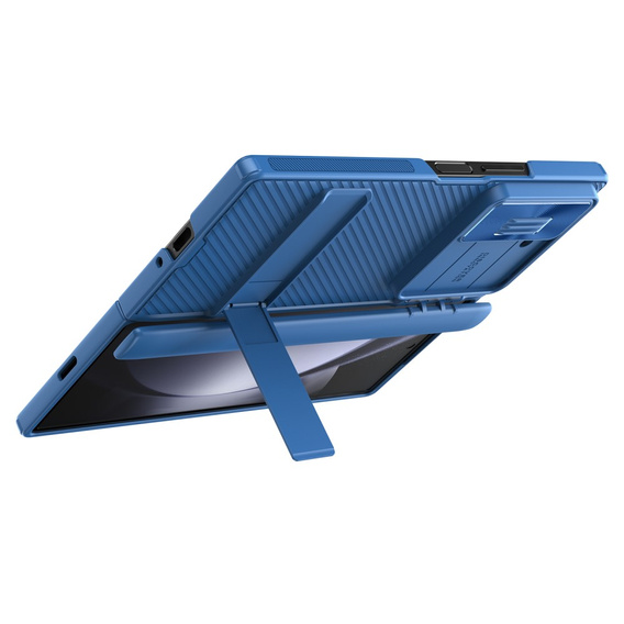 Etui do Samsung Galaxy Z Fold6 5G, pancerne Nillkin, CamShield Pro, niebieskie