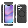 Etui MagForce do iPhone 17, do MagSafe, pancerne, czarne