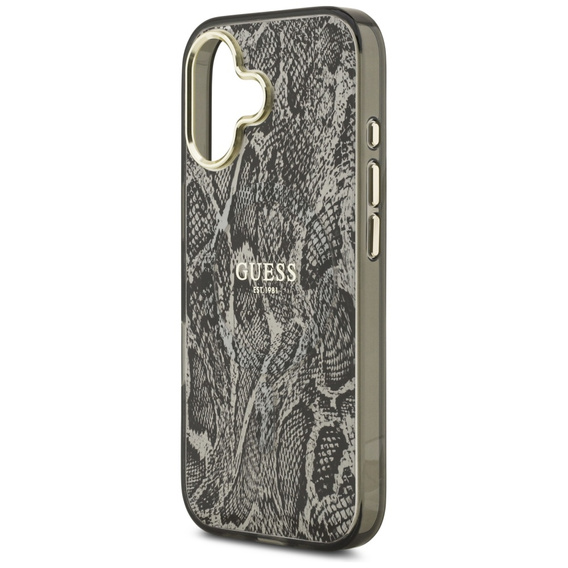 Etui Guess Python Pattern MagSafe do iPhone 17