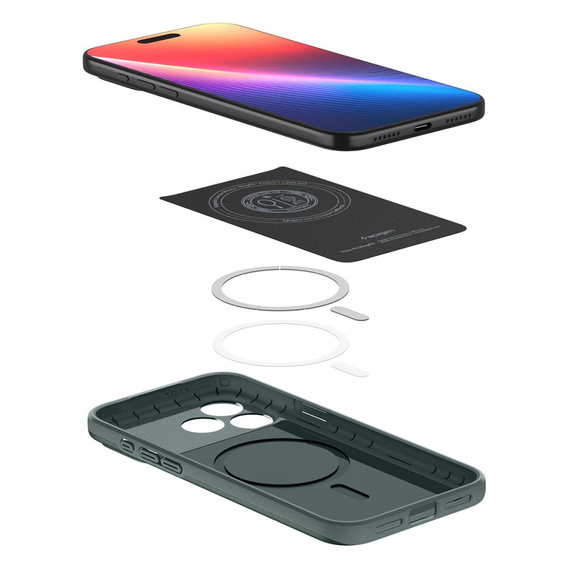 Etui Spigen Thin Fit Mag – z MagSafe do iPhone 17 Pro Max