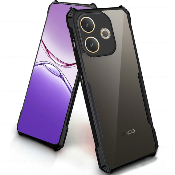Etui do Oppo A5 Pro 5G, AntiDrop Hybrid, czarne