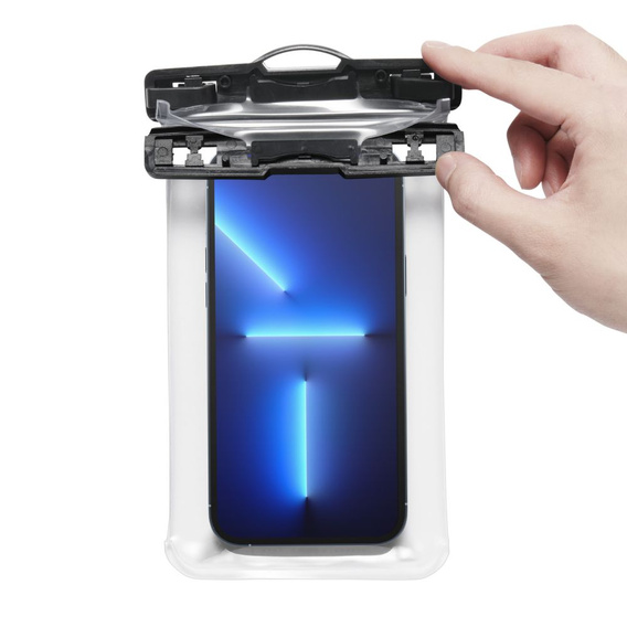 Spigen A601 – uniwersalne wodoodporne etui - przezroczyste