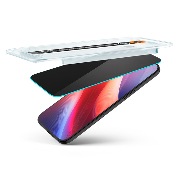 Szkło Hartowane prywatyzujące Spigen Glas.TR "EZ FIT" HD do iPhone 17 Air (2 szt.)