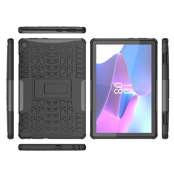 Etui do Lenovo Tab M10 10.1 Gen 3 TB-328FU/TB-328XU, Tire Armor, czarne
