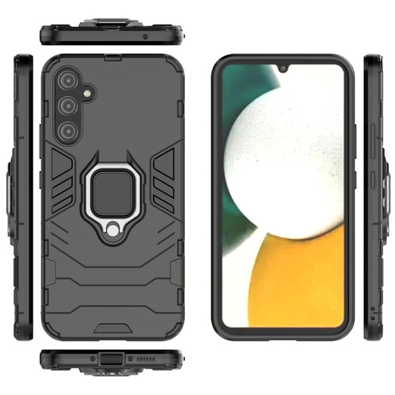 Etui do Samsung Galaxy A34 5G, Kickstand Ring, czarne