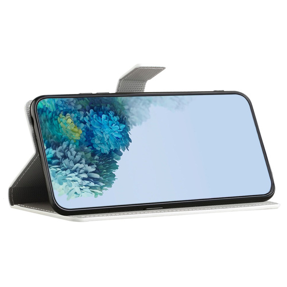 Etui z klapką do Motorola Moto G53 5G / G23 / G13, Wallet, Colorful Jellyfish czarne
