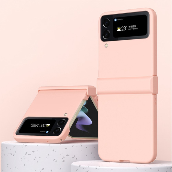 Etui Hinge Design do Samsung Galaxy Z Flip 4 5G, Pink