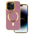 Etui Magnetyczne do Magsafe do iPhone 14 Pro Max, Fioletowy