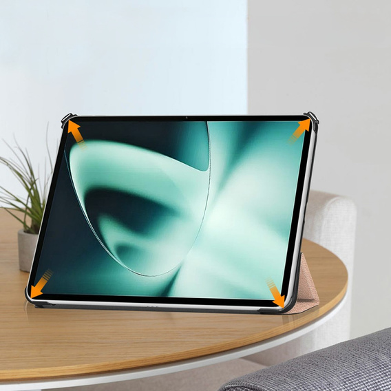 Etui do OnePlus Pad, Smartcase, różowe rose gold