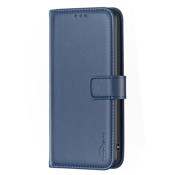 Etui z klapką do Xiaomi Redmi Note 13 Pro 5G,BINFEN Wallet, niebieskie