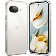 Etui Ringke Fusion do Google Pixel 9A, Clear + Szkło Hartowane 9H
