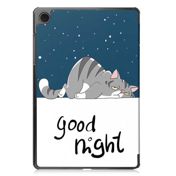 Etui do Samsung Galaxy Tab A9+, Smartcase, sleeping cat