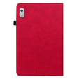 Etui do Lenovo Tab M9, Wallet Pen Slot, czerwone
