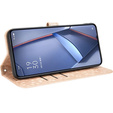 Etui z klapką do Xiaomi Redmi A5, Wallet Rhombus, różowe