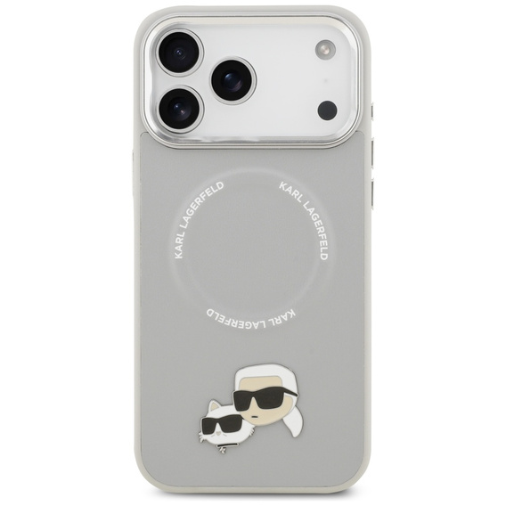 Etui Karl Lagerfeld Karl & Choupette Pins MagSafe do iPhone 17 Pro