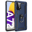 Etui pancerne do Samsung Galaxy A72 5G, Nox Case Ring, niebieskie