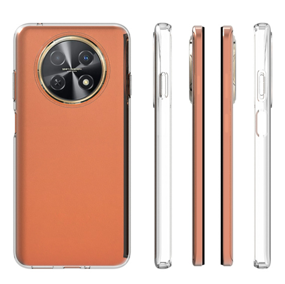 Etui cienkie do Huawei Nova Y91 4G, Slim, przezroczyste