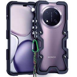 Aluminiowe etui ochronne bumper do Honor Magic 7 Lite 5G – czarne