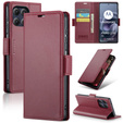 Etui ERBORD Glossy Litchi portfel z klapką do Motorola Moto G86 5G / G86 Power 5G