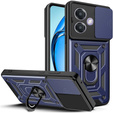 Etui pancerne do Oppo A40 / Oppo A40m, CamShield Slide, niebieskie