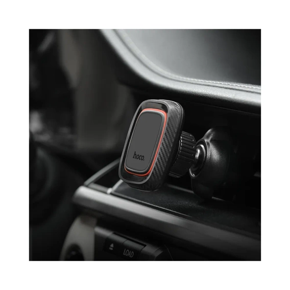 Uchwyt samochodowy HOCO CA23 magnetyczny do kratki – czarny