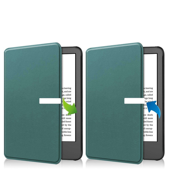 Etui do Kindle 11, Smartcase, zielone
