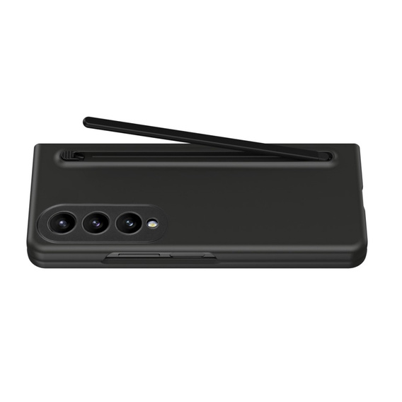 Etui do Samsung Galaxy Z Fold 4 5G, ze szkłem i rysikiem, czarne