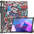 Etui do Lenovo Tab P11 Pro Gen 2 TB132FU TB132XU 11.2", Trójdzielne z miejscem na rysik, Graffiti