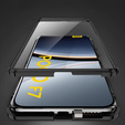 Etui Magnetic Dual Glass do Xiaomi Poco F7 5G
