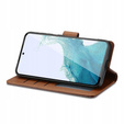 Etui Tech-Protect Wallet do Samsung Galaxy A35 5G, brązowe