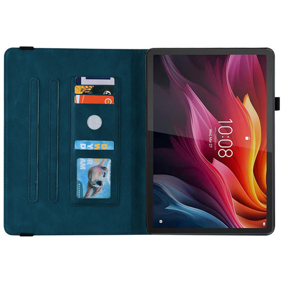 Etui Butterfly z podstawką i kieszonkami do Lenovo Idea Tab 11"