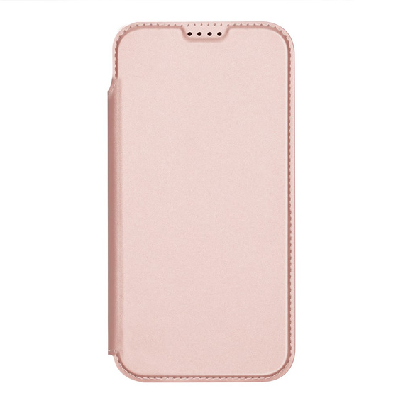 Etui Dux Ducis do iPhone 17 Air, Skin Pro, z klapką, z miejscem na kartę,  różowe