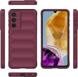 Etui do Samsung Galaxy M55 5G, Gaming Shockproof, bordowe