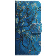 Etui portfelowe do Honor 400 Lite - kwiaty moreli