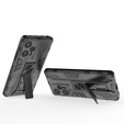 Etui do Xiaomi Poco F5, Military kickstand, czarne