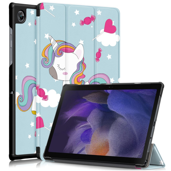 Etui do Samsung Galaxy Tab A8 10.5 X200 X205, Jednorożec