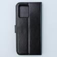 Etui z klapką do Motorola Moto G54 5G, Crazy Horse Wallet, czarne