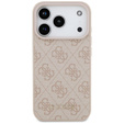 Etui GUESS 4G Metal Gold Logo do iPhone 17 Pro