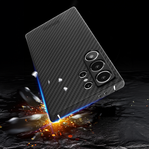 Etui ERBORD Full Kevlar z MagSafe do Samsung Galaxy S25 Ultra