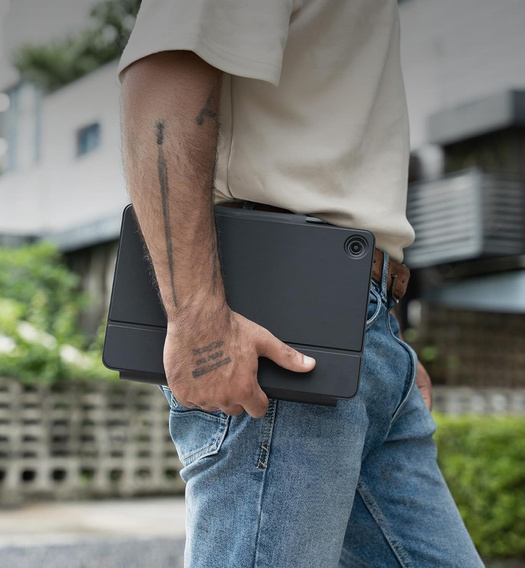 Etui magnetyczne Dexnor z klawiaturą i touchpadem do Samsung Galaxy Tab A9+