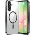 Etui do Samsung Galaxy A56 5G, Electro MagSafe, czarne + Szkło na ekran