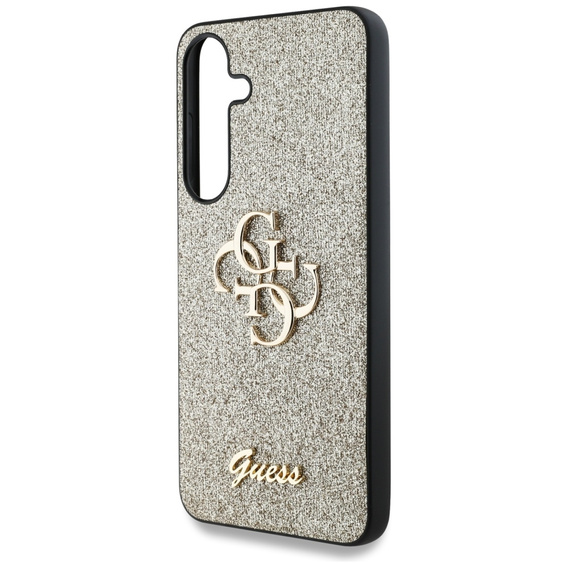 Etui GUESS Fixed Glitter Big 4G Logo do Samsung Galaxy S25