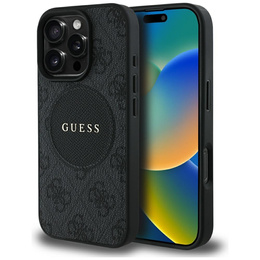 Etui Guess 4G Circle with Classic Logo, do MagSafe do iPhone 16 Pro