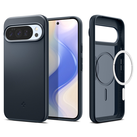 Etui Spigen Thin Fit MagSafe do Google Pixel 10 Pro XL, Metal Slate