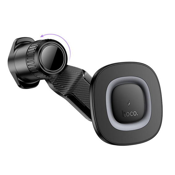 Uchwyt na telefon do samochodu z ładowaniem indukcyjnym Hoco HW30